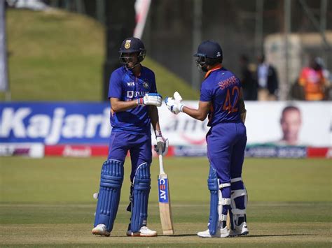 Chahar, Dhawan, Gill lead India's rout of Zimbabwe .